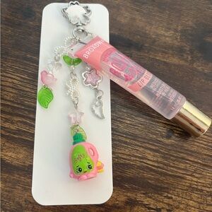 Shopkins Pink and Green Charm Bracelet